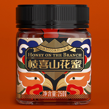 花蜜不干膠標(biāo)簽