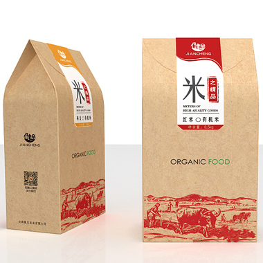 精選大米不干膠標(biāo)簽